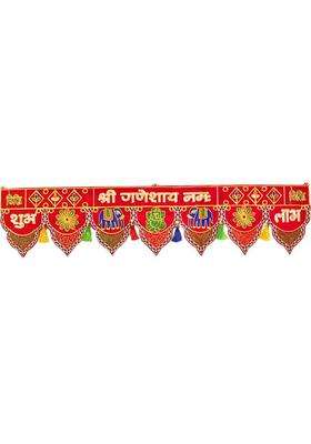 SHIVAM HANDICRAFT Torans for Entrance Door Main Door Bandhanwar for Festive Decoration Toran(Fabric)