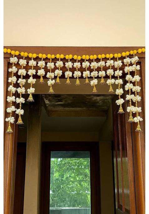 Mahaveer Shilp Mogra Artificial Flower Toran Toran(Plastic)