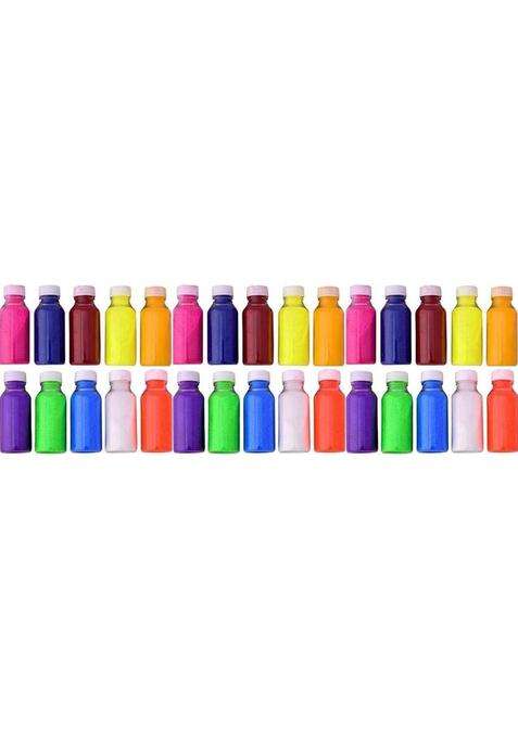 YEF Pack of 30 Rangoli Powder(Multicolor)