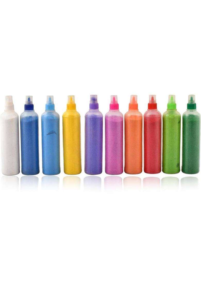CraftVatika Pack of 16 Rangoli Powder(Multicolor) - Indya