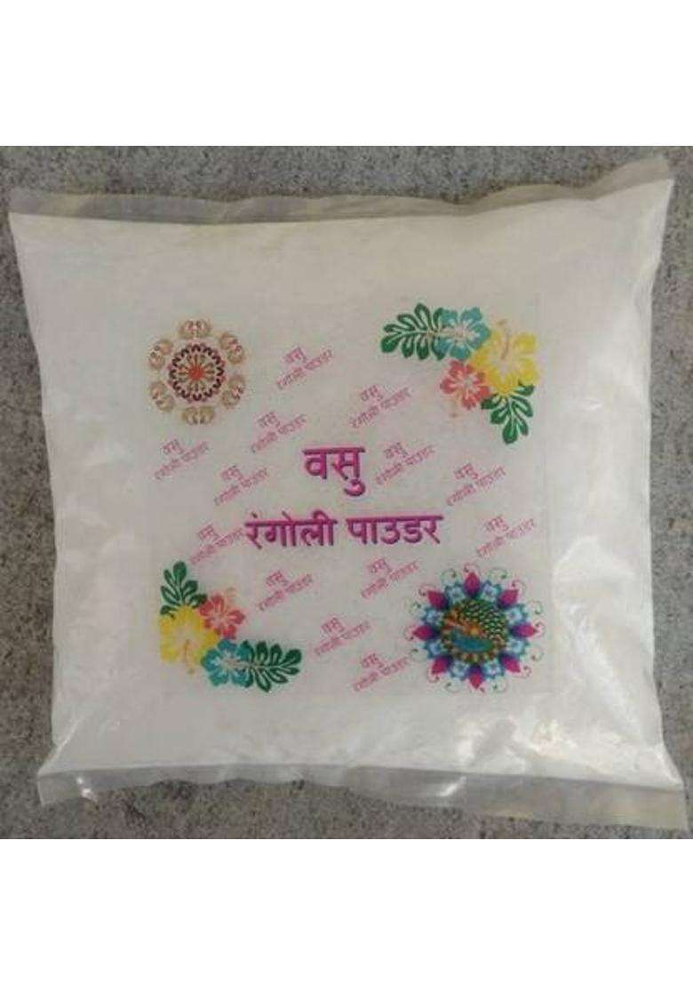 VASU Rangoli Powder(White) - Indya