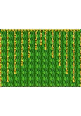 MANIFER background haldi traditional backdrop vinayaka chavithimandap decoration Altar Cloth