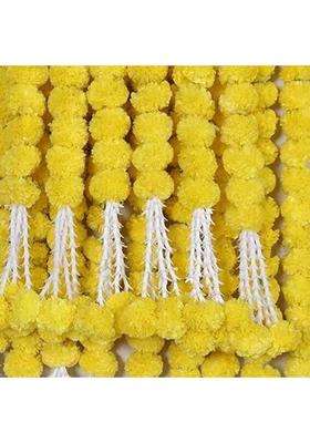 SellPlus Backdrop Setup for Mehndi haldi Marriage Pooja Home Decoration Raw Material Garland(Multicolor)