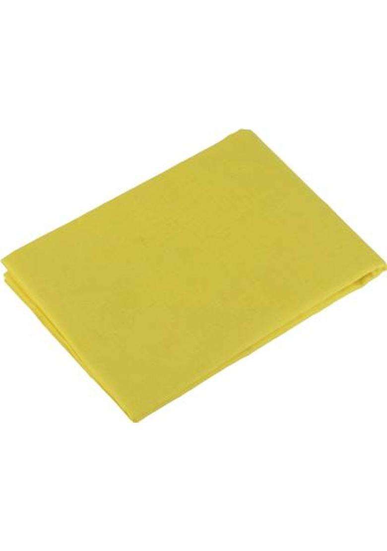 TORPPEZA Yellow Cotton Puja Cloth Aasan For Pooja or Mandir 1.25M pack of 1 Altar Cloth - Indya