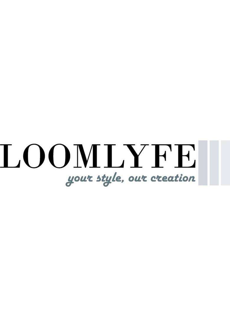 LOOMLYFE 153 cm (5 ft) Window Polyester Room Darkening Curtain Single Curtain(NavDurga 3D Printed) - Indya