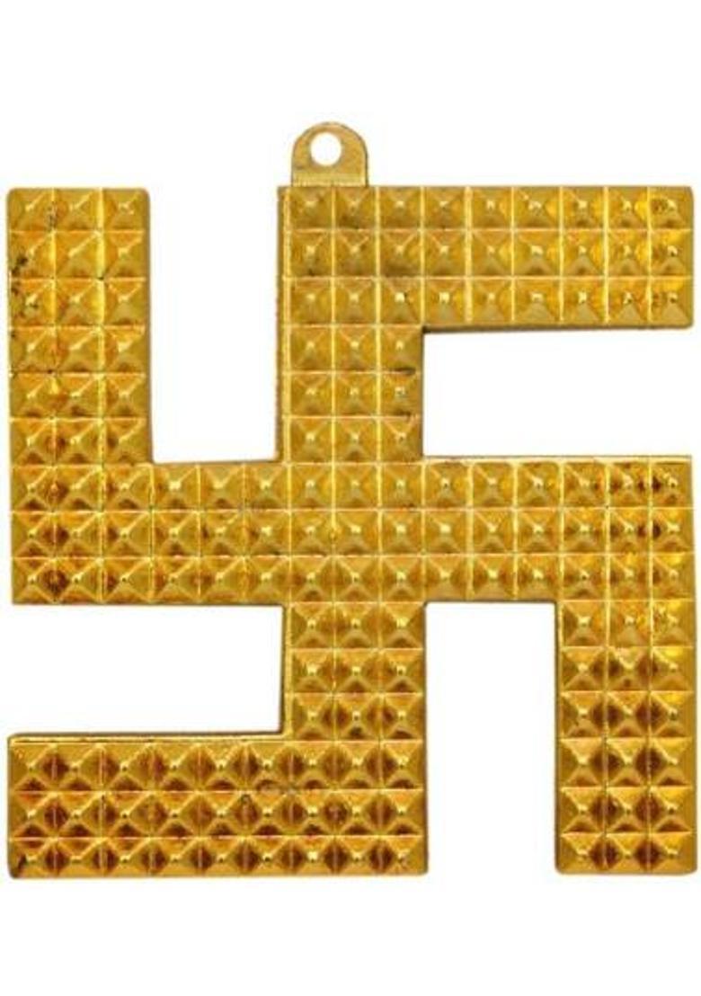 NAVYAKSH Decorative Showpiece - 10.16 cm&nbsp;&nbsp;(Brass, Gold) - Indya