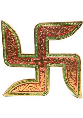 DigiRake Decorative Showpiece - 20 cm&nbsp;&nbsp;(Aluminium, Gold)
