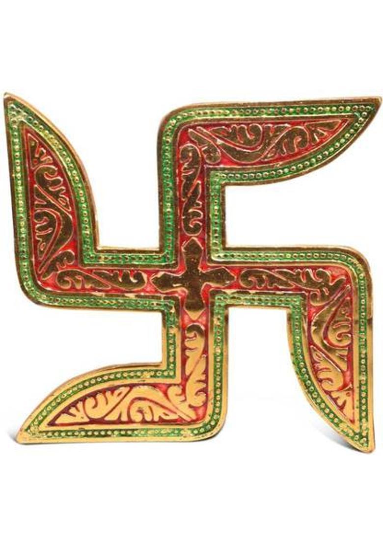 DigiRake Decorative Showpiece - 20 cm&nbsp;&nbsp;(Aluminium, Gold) - Indya
