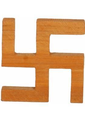 Jeevan Raj Veer Chen Decorative Showpiece - 9 cm&nbsp;&nbsp;(Wood, Beige)
