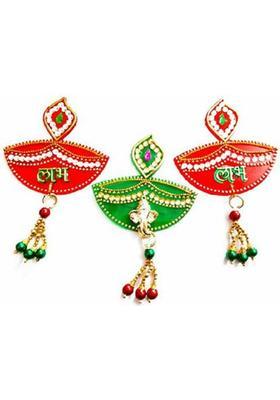 BDS CREATIONS Decorative Showpiece - 10 cm&nbsp;&nbsp;(Plastic, Multicolor)