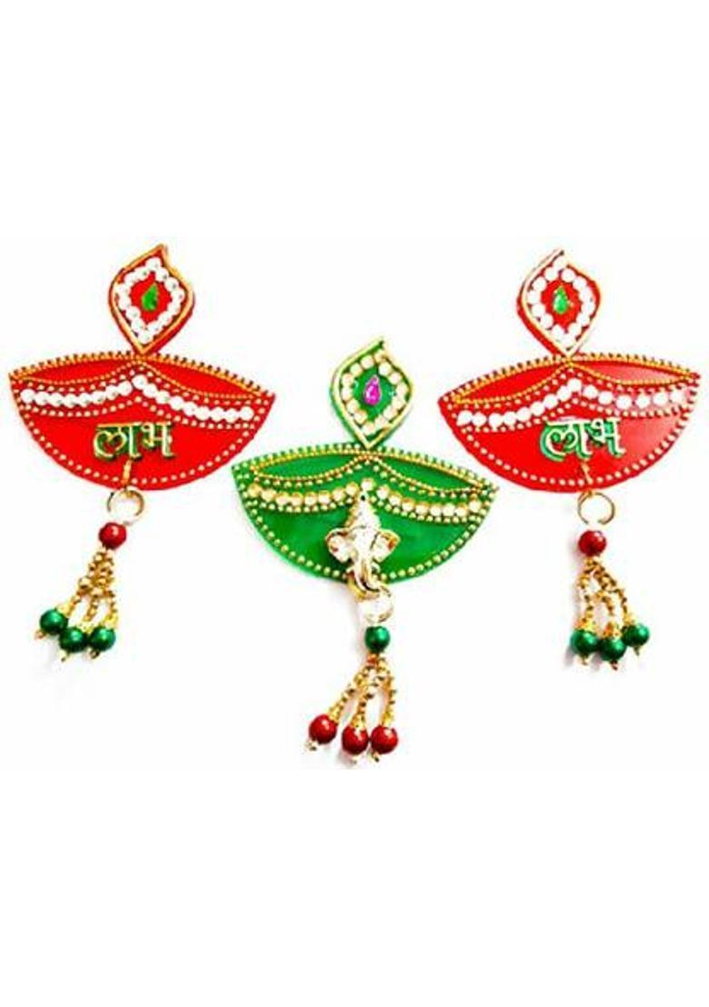 BDS CREATIONS Decorative Showpiece - 10 cm&nbsp;&nbsp;(Plastic, Multicolor) - Indya