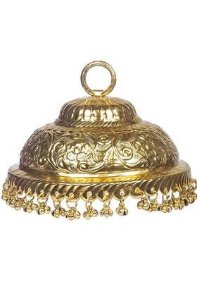 MLS HANDICRAFTS Decorative Showpiece - 10 cm&nbsp;&nbsp;(Brass, Gold)