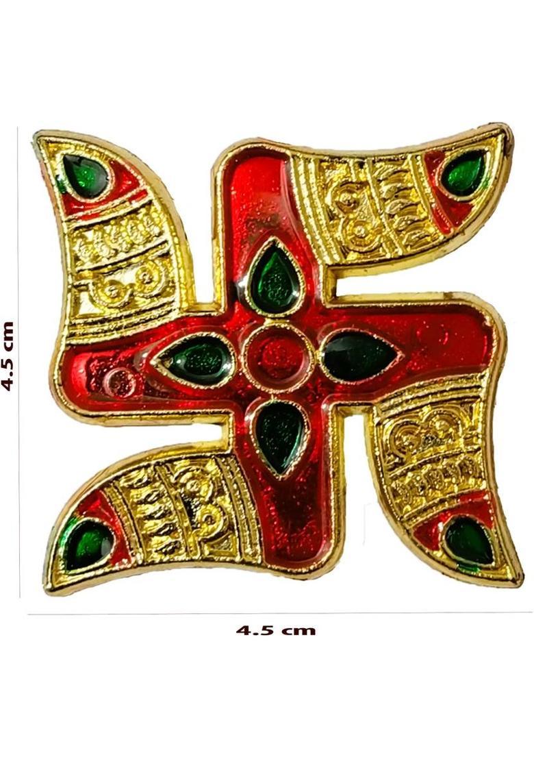 KGN FASHION Decorative Showpiece - 0.3 cm&nbsp;&nbsp;(Plastic, Red) - Indya