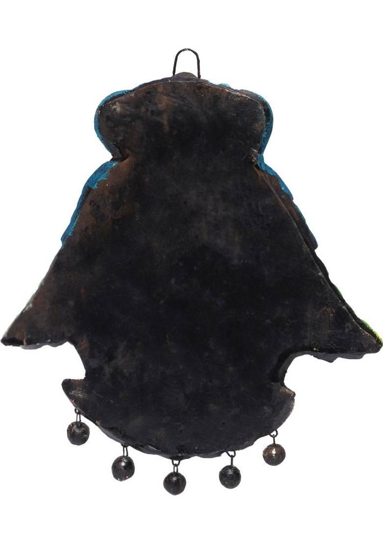 KSI Shubh Labh Wall hanging Showpiece Terracotta Handmade Door Hanging Decorative Showpiece - 21 cm&nbsp;&nbsp;(Clay, Multicolor) - Indya