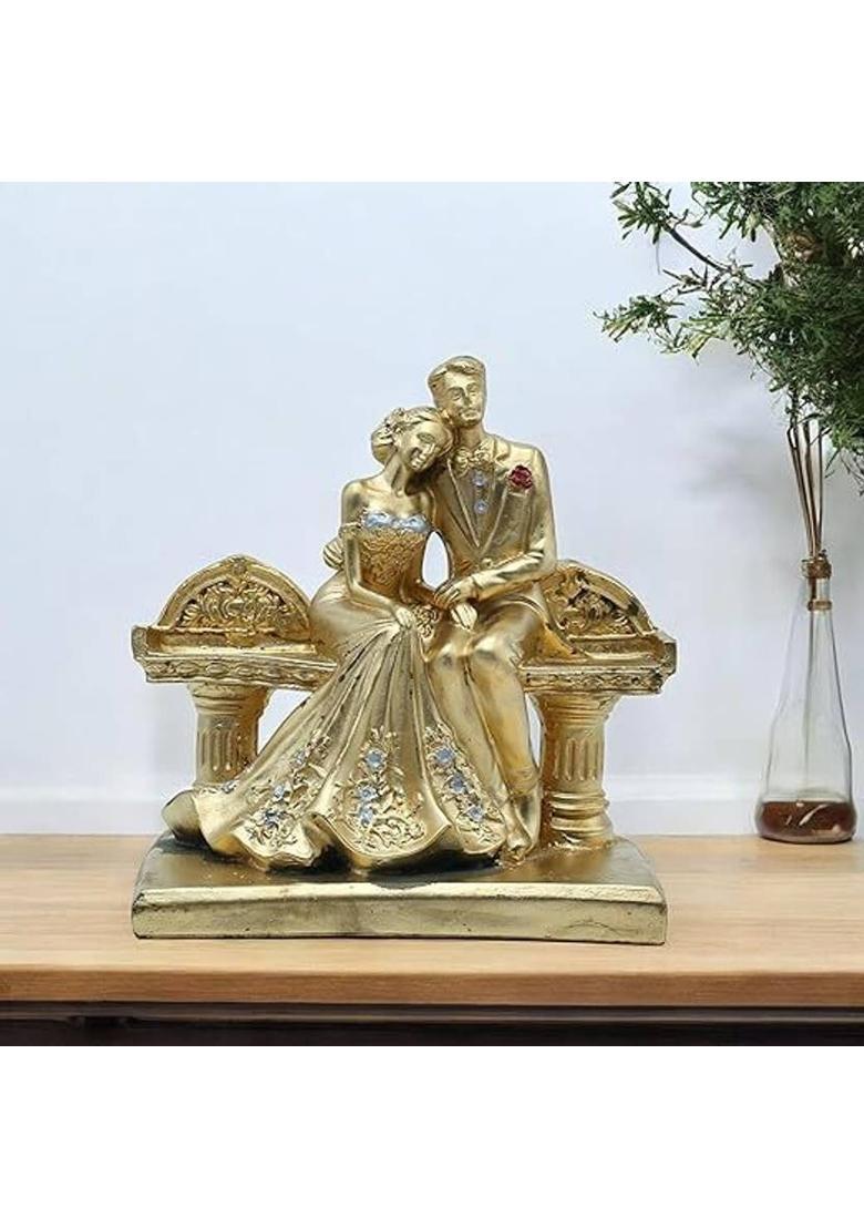 SHIVAPRIYAGEMS Decorative Showpiece - 8.1 cm&nbsp;&nbsp;(Resin, Multicolor) - Indya