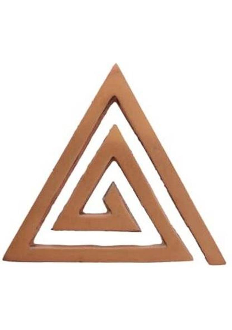 The Spiritual Living Copper Helix for Vastu | Main Door Entrance | Vastu Items for Home & Offices Decorative Showpiece - 1.5 cm&nbsp;&nbsp;(Copper, Copper) - Indya