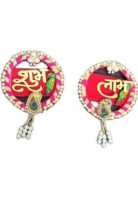 Adwitiya Decorative Showpiece - 12 cm&nbsp;&nbsp;(Wood, Multicolor)