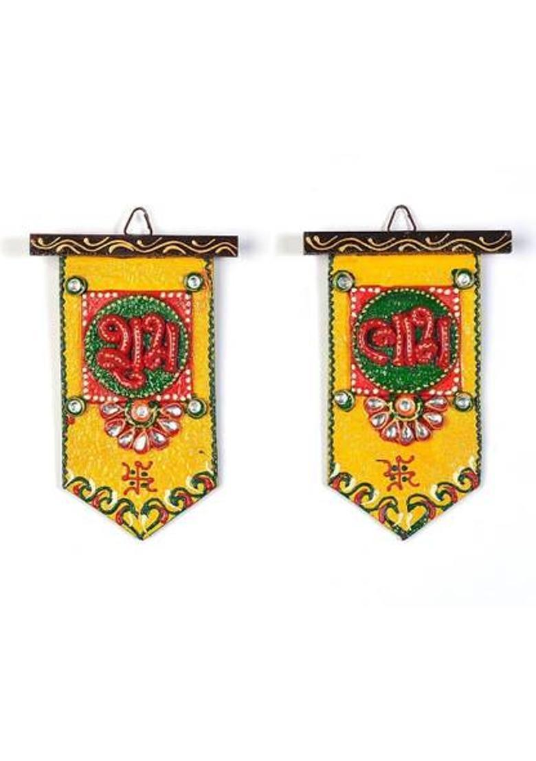 Vivan Creation MRHCF275 Decorative Showpiece - 8 cm&nbsp;&nbsp;(Wood, Multicolor) - Indya