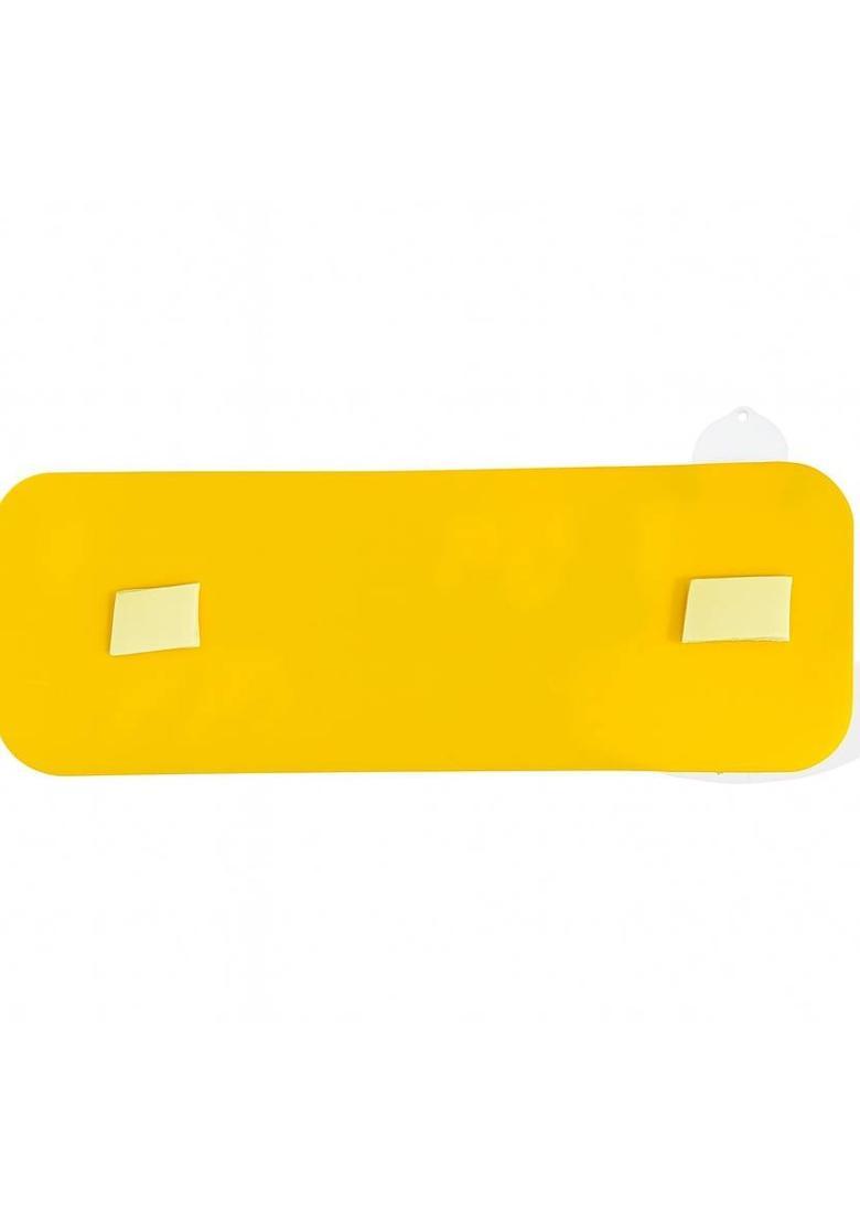 CreativeClub Shubh Labh Wall Hanging Decorative Plaque with Goddess Lakshmi – Yellow Decorative Showpiece - 6.5 cm&nbsp;&nbsp;(Plastic, Multicolor) - Indya