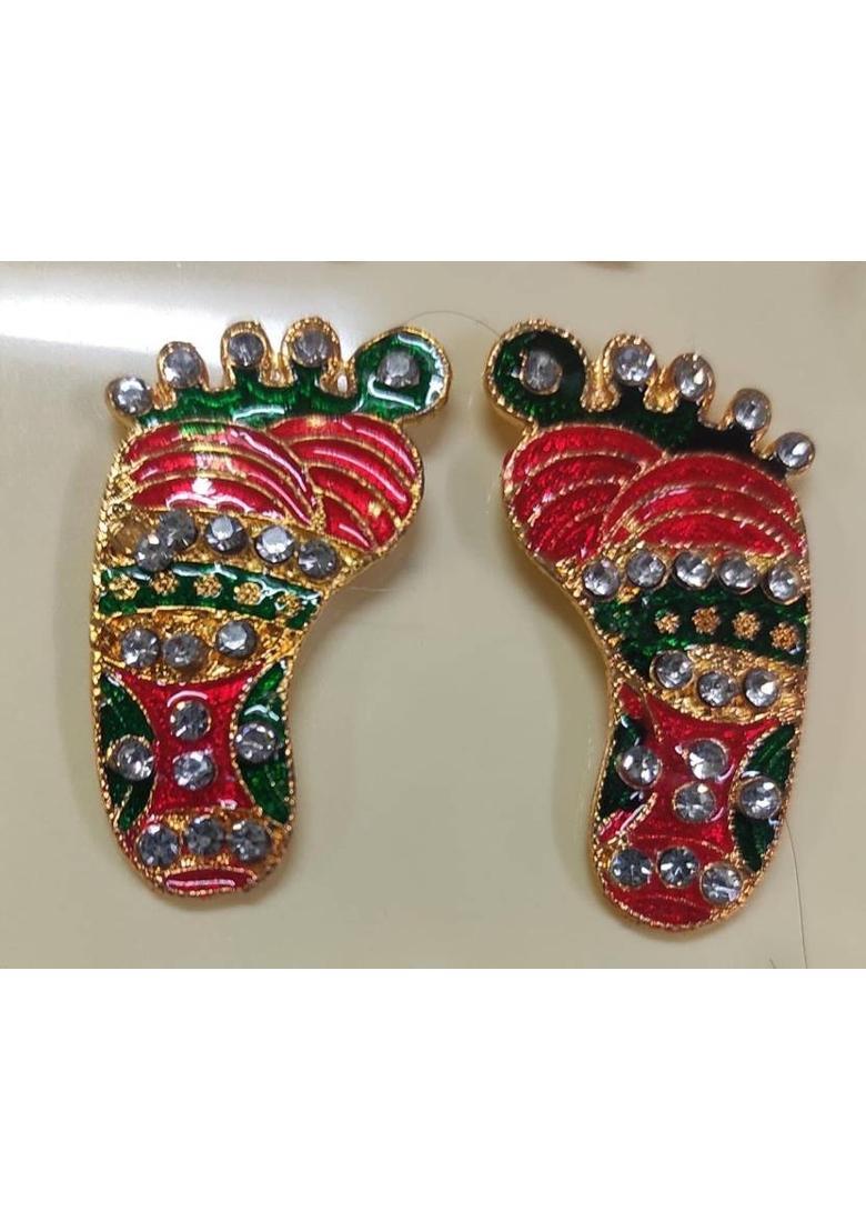 MGTrading Decorative Showpiece - 2 cm&nbsp;&nbsp;(Metal, Multicolor) - Indya