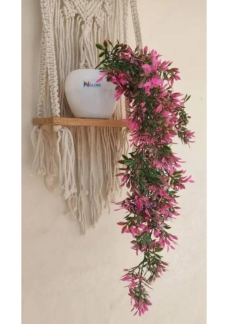 MINDFULLGIFTING Wooden Elephant Wall Hanging with Shubh Labh 77&nbsp;&nbsp;(3 inch, Blue) - Indya