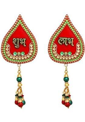 BDS CREATIONS Decorative Showpiece - 6.5 cm&nbsp;&nbsp;(Plastic, Red)