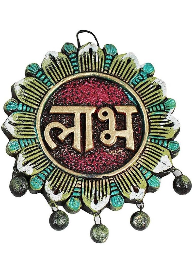 Paaroots Decorative Showpiece - 1 cm&nbsp;&nbsp;(Terracotta, Multicolor) - Indya