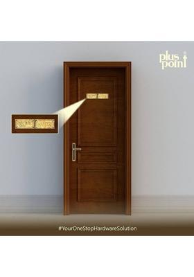 PLUS POINT Shubh Labh (Brass God Strips) Decorative Showpiece - 5 cm&nbsp;&nbsp;(Brass, Brown)