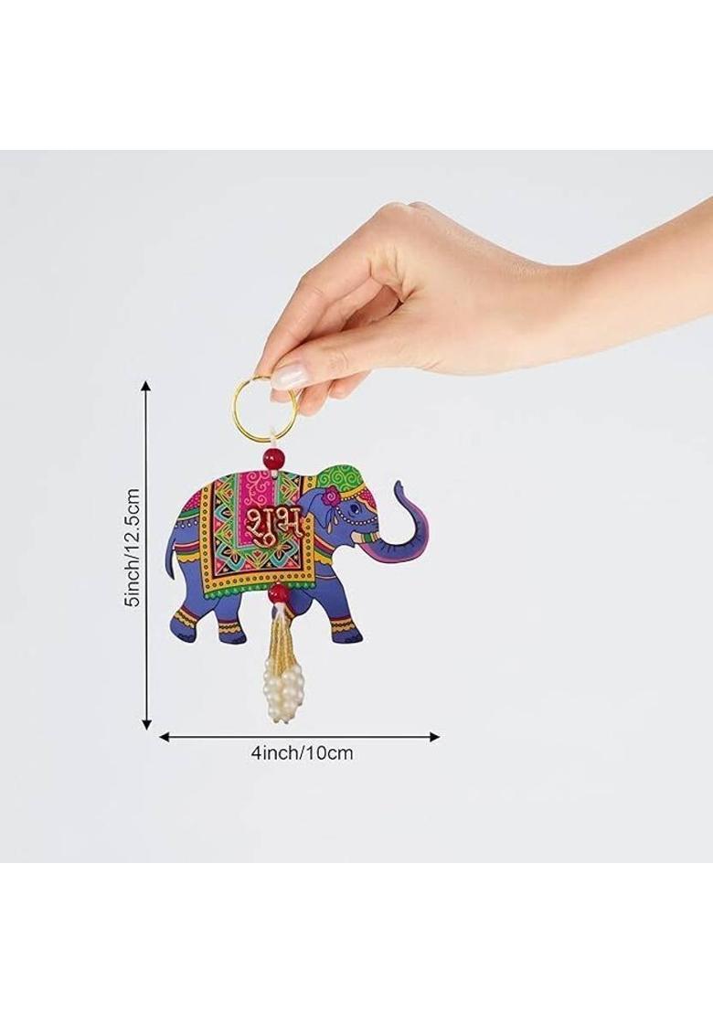 Pride Kraft Shubh Labh Sticker for Home Decor Diwali Decoration Door Sticker&nbsp;&nbsp;(Multicolor) - Indya