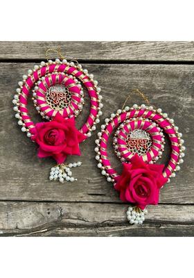 Sketchfab Handcrafted Shubh Labh Hanging Toran for Door Diwali Pooja Room Decoration Pack of 2&nbsp;&nbsp;(4 inch X 3.5 inch, Multicolor)