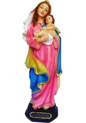 Newven 1 Feet Handcrafted Madona christian statues home decor showpieces items wall hangings statues of gods figurines decoration house warming gifts Decorative Showpiece - 30 cm&nbsp;&nbsp;(Polyresin, Multicolor)