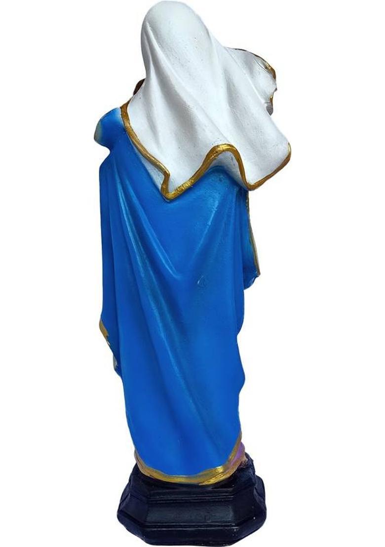Newven 1 Feet Handcrafted Madona christian statues home decor showpieces items wall hangings statues of gods figurines decoration house warming gifts Decorative Showpiece - 30 cm&nbsp;&nbsp;(Polyresin, Multicolor) - Indya