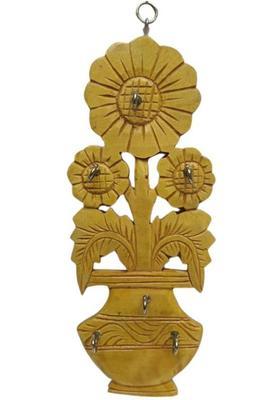 MAMPI ENTERPRISE 1 Decorative Showpiece - 27 cm&nbsp;&nbsp;(Wood, Brown)