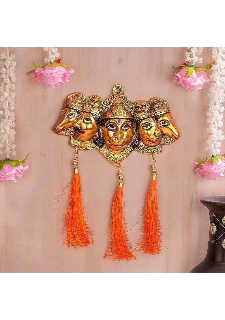 SMTVEDA Decorative Showpiece - 23 cm&nbsp;&nbsp;(Aluminium, Gold) - Indya