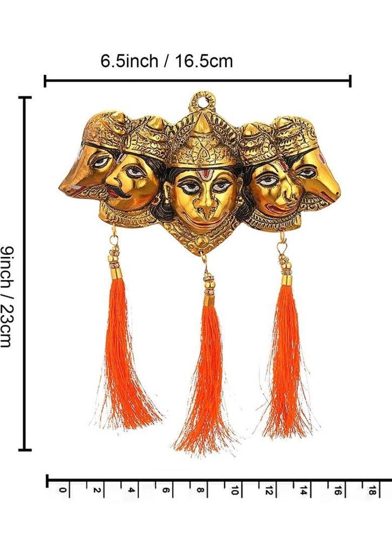 SMTVEDA Decorative Showpiece - 23 cm&nbsp;&nbsp;(Aluminium, Gold) - Indya