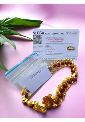 Rudraksha Gold-plated Bracelet