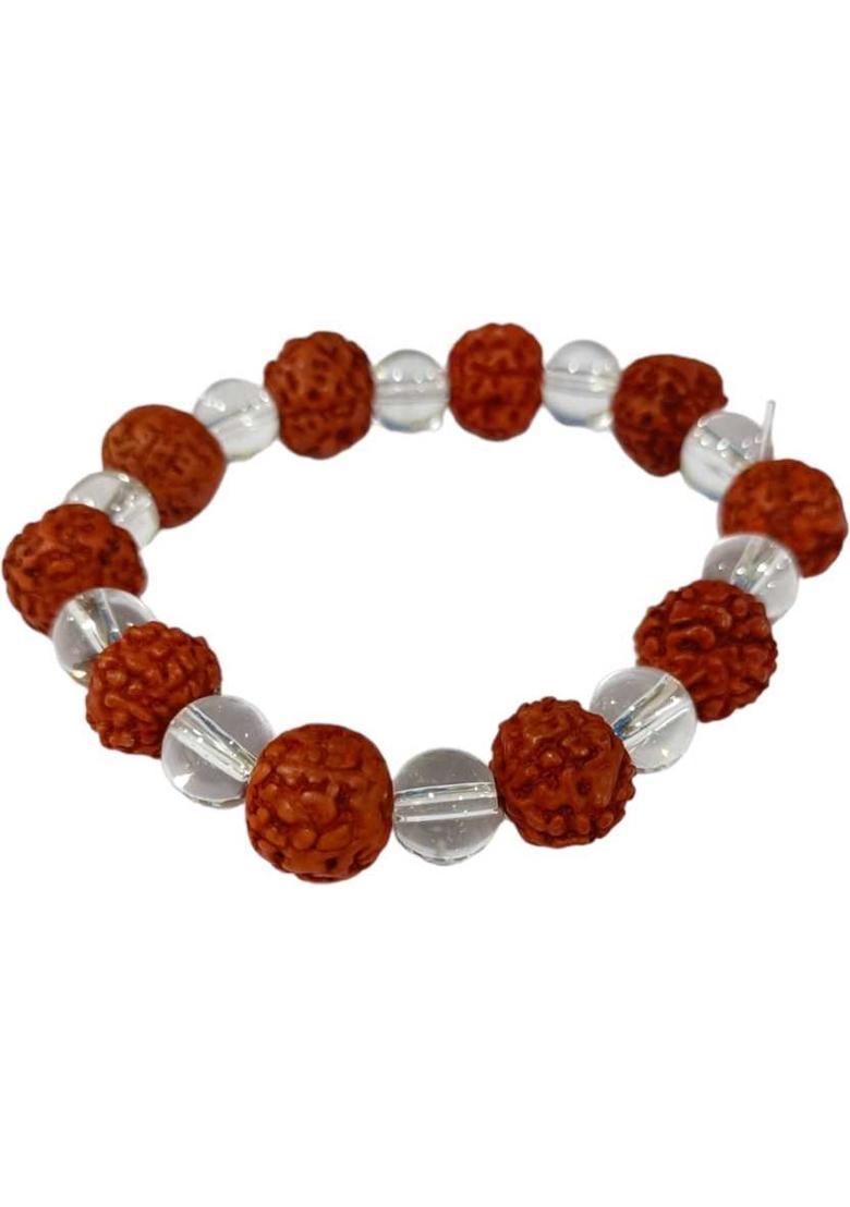 Wood Crystal Bracelet - Indya