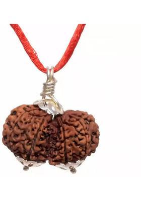 Chopra Gems Shiv Parvati/Gori Shankar Rudraksha 100% Genuine Quality for Men & Women Wood