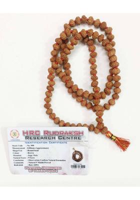 9 MUKHI RUDRAKSHA MALA 8mm Wood Necklace