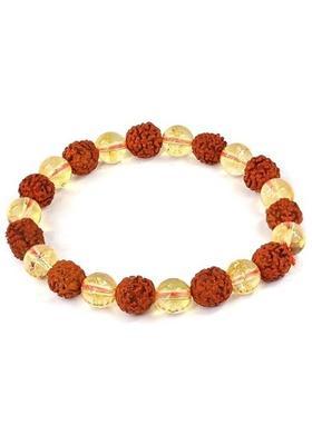 Rudraksha, Citrine Bracelet