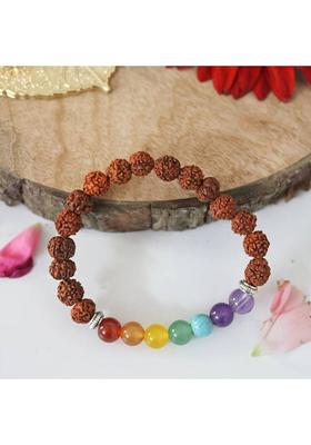 Rudraksha, 7 Chakra Bracelet