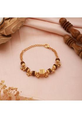 Rudraksha Gold-plated Bracelet