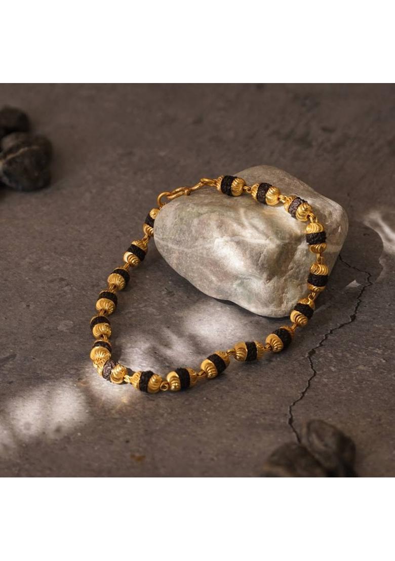 Brass Gold-plated Bracelet - Indya