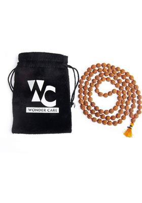 Original 5 face Rudraksh Mala- Rudraksha Seeds Rosary Japa Mala Necklace (10 mm) Wood, Rudraksha Necklace