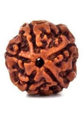 kartik gems HARI ALANKAR 5 MUKHI RUDRAKSHA five face 100% original Wood Pendant