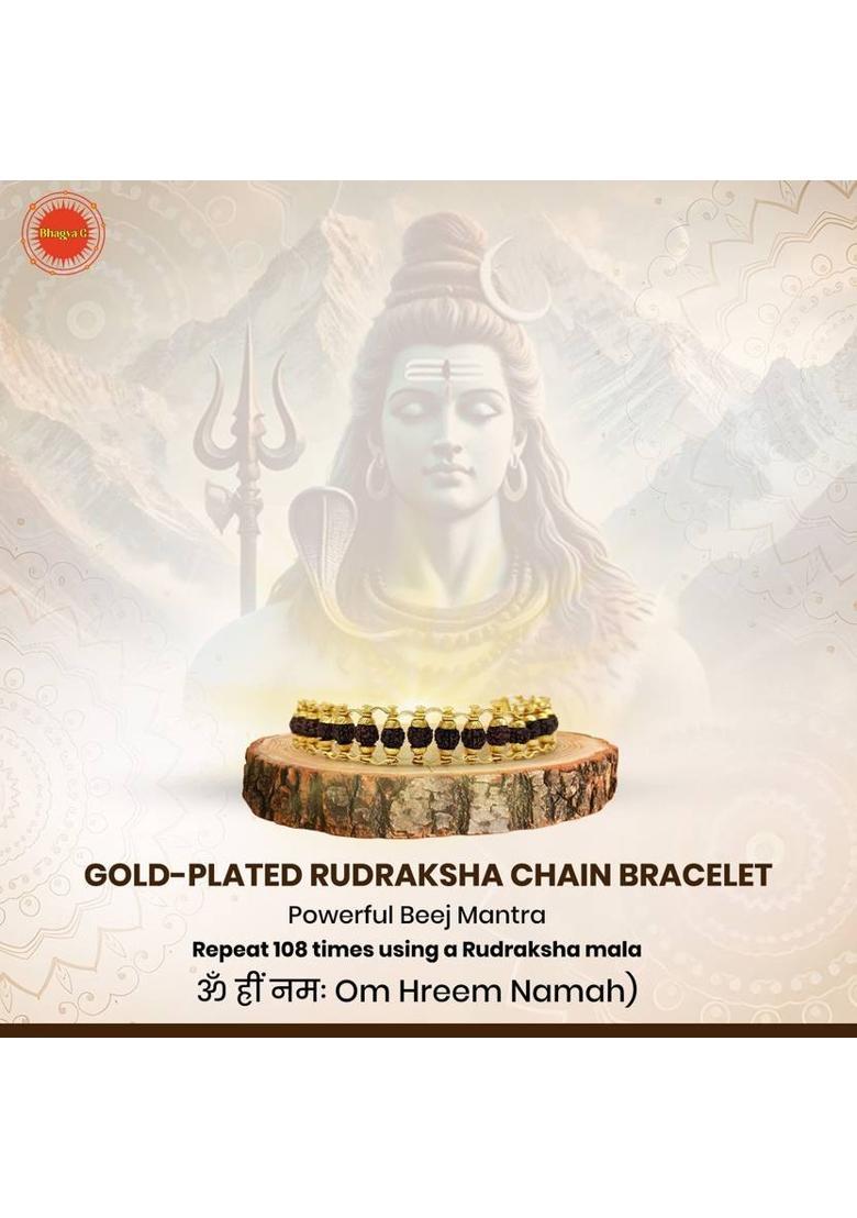 Rudraksha Bracelet&nbsp;&nbsp;(Pack of 2) - Indya