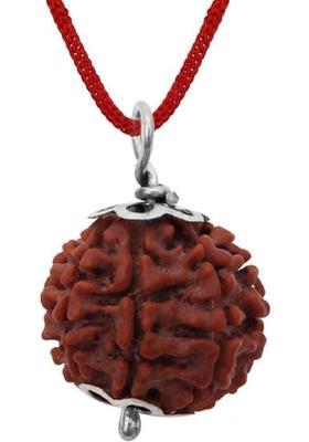 Rudra gems Jewellery ORIGINAL(NEPALI) 7 MUKHI RUDRAKSHA Wood Pendant