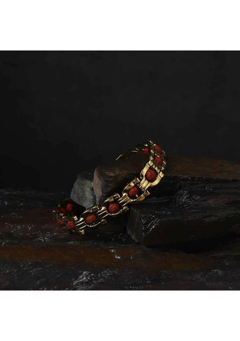 Brass Gold-plated Bracelet - Indya