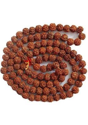 5 MUKHI RUDRAKSHA MALA 108 Wood Necklace