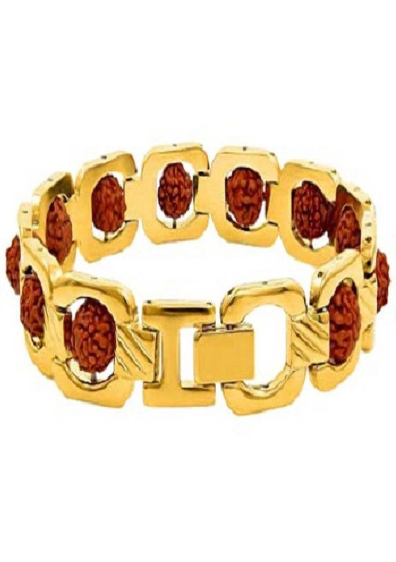 Brass Gold-plated Bracelet - Indya